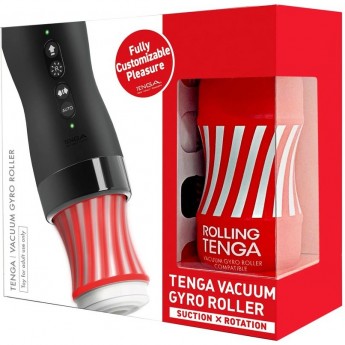 Набор TENGA VACUUM GYRO ROLLER 3s: Мастурбатор и устройство для вращения и создания вакуума Набор TENGA VACUUM GYRO ROLLER 3s: Мастурбатор и устройство для вращения и создания вакуума